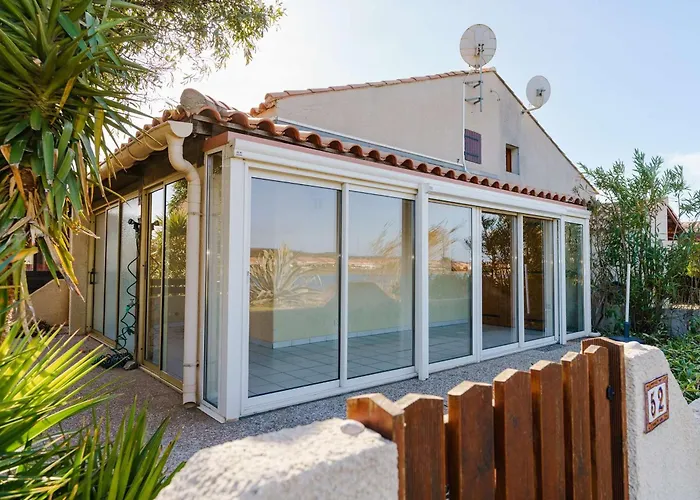 Villa Pavillon 2 Pièces avec Mezzanine et WIFI - Animaux Acceptés, Vue Lagune - FR-1-409-40